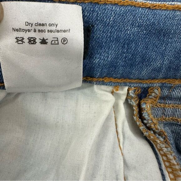 VERONICA BEARD Carolyn Tuxedo Stripe Baby Boot Crop Jeans Sz 28/6 - Picture 11 of 11